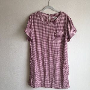 madewell gingham dress